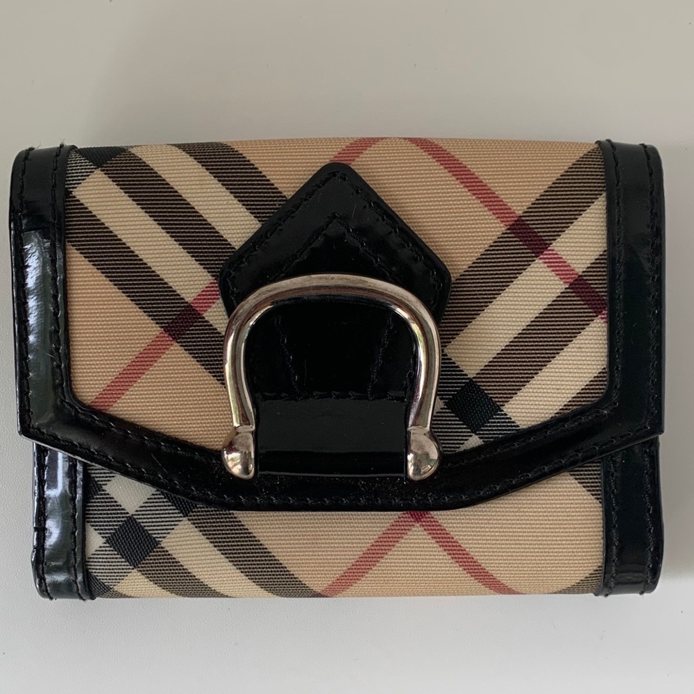 Burberry Fabulous Nova Check Bi-fold Wallet